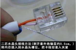 電話(huà)線水晶頭連接 顏色順序是否重要？